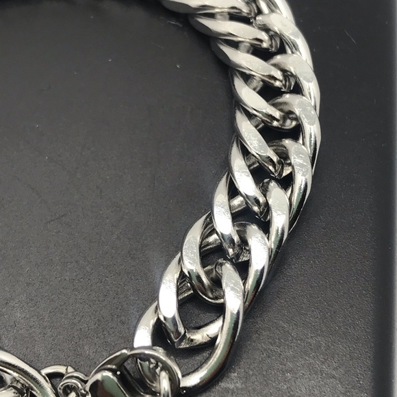 Cuban Link Stainless Steel Bracelet Women - Picture 4 of 4